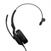 Jabra Evolve2 50 Slúchadlá s mikrofónom Kábel Pres hlavu Kancelária / call centrum USB Type-C / USB Type-A Bluetooth Čierna (25089-889-799)