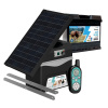 Bateriový RF zdroj fencee battery DUO RF BDX50 s ovladačom + solární panel 30 W + držiak + batéria