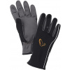 Rukavice Savage Gear Softshell Winter Glove Black Veľkosť L