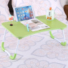 Skladací raňajkový stolík na laptop - zelený
