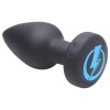 Zeus Electrosex E-Stim Pro Silicone Vibrating Anal Plug with Remote