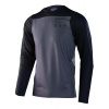 TROY LEE DESIGNS Dres TLD Skyline LS Chill Jersey Mono Charcoal Veľkosť: L