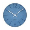 LAVVU LCT5022 - LAVVU Modré hodiny Natur vyrobené v Čechách ⌀34cm