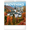 NOTIQUE Nástenný kalendár Čarokrásne Slovensko 2026, 30 x 34 cm