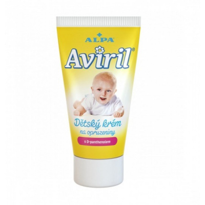 Aviril detský krém proti zapareninám s D-panthenolom 50ml