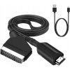 Kábel adaptér konvertor z HDMI na Euro / Scart 1080p adaptér TV