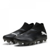 Puma Future 7 Match+ Laceless Firm Ground Football Boots Black/White 10 (44.5)