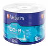 CD-R disk, 700MB, 52x, 50 ks, zmršťovacie balenie, VERBATIM 
