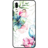 iSaprio Lesklé puzdro Flower Art 01 – Huawei P20 Lite FlArt01-TGL2-P20lite