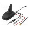 Anténa SHARK AM,FM,GPS,GSM DIN,FME-A,SMA-A černá 12VDC