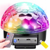 DISKOTÉKOVÁ GUĽA REFLEKTOR PROJEKTOR DISCO S DIAĽKOVÝM OVLÁDANÍM A BLUETOOTH REPRODUKTOROM