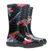 DEMAR HAWAI PRINT 0047 AM kvety Detské gumáky 34-35 0047AM_34-35