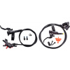 Shimano XT BL-M8100+BR-M8110/M8120, set kotúčových bŕzd, PM+FM (zadná)