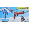 Nerf. Dve odpaľovacie zariadenia Fortnite LP a Flint-Knock + šípky Hasbro
