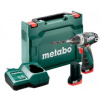 Akumulátorový aku vŕtačka Metabo PowerMaxx BS BL v kufríku + 2 akumulátory