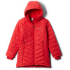 Columbia G HEAVENLY LONG JACKET červená,sivá Dievčenská bunda M