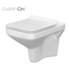 Cersanit Como Clean On, závesná wc misa bez sedátka, biela, K32-020