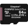 KINGSTON 64GB microSDXC Canvas Select Plus bez adaptéru (SDCS2/64GBSP)