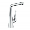 Hansgrohe Metris New Páková kuchynská batéria na montáž pred okno, chróm 14823000-HG