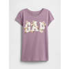 GAP Detské tričko s logom Fialová S Fialová Fialová
