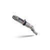 GPR Koncovka výfuku Slip-on GPR DEEPTONE Y.193.1.DE Brushed Stainless steel including removable db killer and link pipe