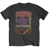 KISS - Destroyer Tour '78 (Charcoal Grey) (tričko) Medium