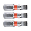 FORTUM 4741105 Bit plochý 5x25mm, 3ks, S2
