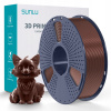 Filament PETG Sunlu 1,75 mm 1000 g, hnedý