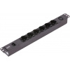 APC Easy PDU, Basic, 1U, 10A, 230V, (6) Schuko a (1) C13, IEC C14 (2.5m) EPDU1010B-SCH