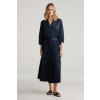 SUKŇA GANT PLEATED SKIRT EVENING BLUE