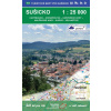 Sušicko - turistická mapa