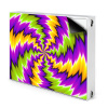 Dekoračný magnet na radiátor Abstrakce vír 80x60 cm