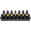Sada Tough Case - držiak 7ks bitov 25mm + (PH1, PH2, PZ1, PZ2, PZ3) FLEXTORQ DEWALT DT70809