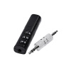 Čierny bluetooth 3,5mm jack audio prijímač (E)