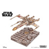 Ugears 3D drevená mechanická skladačka Star Wars Luke Skywalker X-Wing stíhačka