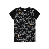 Dievčenské tričko - Winkiki WTG 02905, čierna Farba: Čierná, Veľkosť: 152