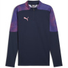Puma Final quarter Zip Drill Top Mens Navy/Purple XL
