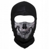 Maska Halloween - Duchová tvár Mask Balaclava Zimná prilba lebka (Ghost Face Mask Balaclava Winter Skull Helmet)