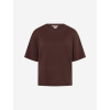 Spirit of OM tričko z bio bavlny Chandra - hnedé Velikost: XS
