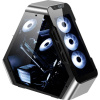 Jonsbo TR03-G tower herné puzdro strieborná; TR03-G SILVER