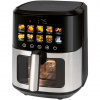 ProfiCook PC-FR 1286 H fritovací hrnec Samostarný 6,5 l Samostatné 1700 W Horkovzdušná fritéza Černá, Nerezová ocel