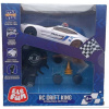 Diaľkovo ovládané auto ELEFUN Biele policajné RC Drift King