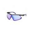 Slnečné okuliare ADIDAS Sport SP0055 - Black / Gradient Or Mirror Violet
