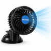 Ventilátor do auta Veterný mlyn 24 V Regulácia Silný Tichý Prísavka Tir Bus