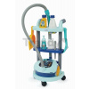 Upratovací vozík s vysávačom Vacuum Trolley Clean Home Écoiffier s 8 doplnkami