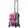 Mia Toro M1314/3-S Hamsa Love palubní kufr TSA 55 cm 39-49 l Monochrome