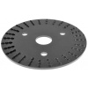 Rašpľa rovná 115 x 3 x 22,2 mm vysoký zub, TARPOL, T-01