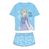 Frozen - licencia Dievčenské pyžamo - Frozen 5204C208W, tyrkysová Farba: Tyrkysová, Veľkosť: 128