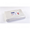 MERIDA Vrecia na odpadky LDPE, 38 mi, 70x110cm, 120 l, biele 50 ks/b W40B