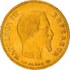 Zlatá mince 10 Frank Napoleon III. 1856